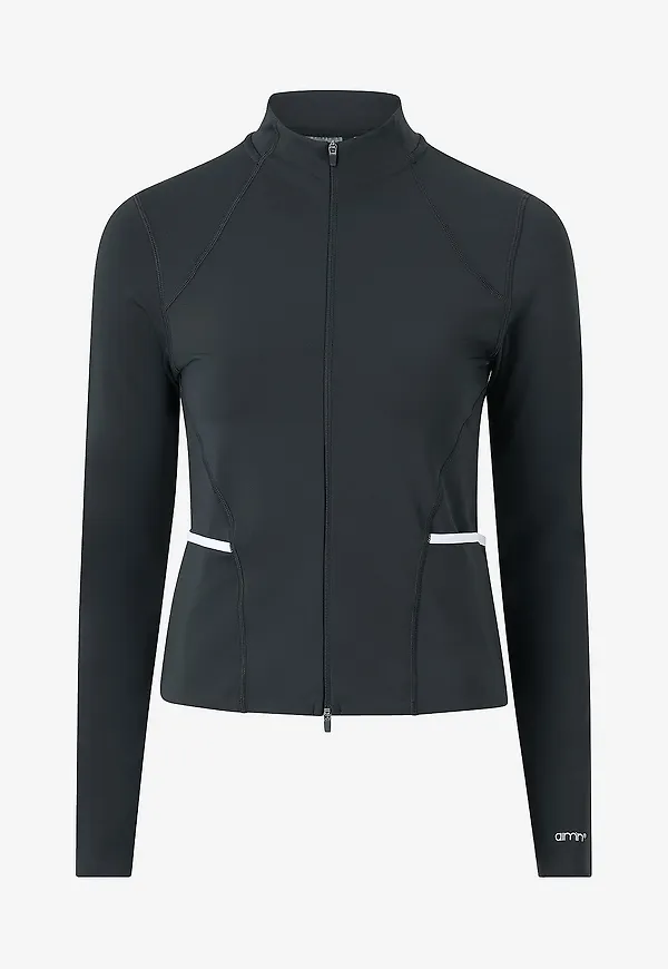 Aim'n - Träningströja Pace Zip Jacket - Svart