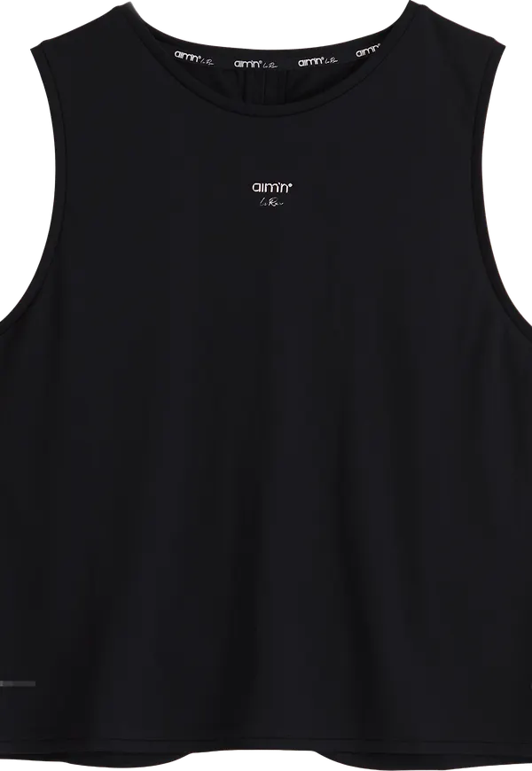 Aim'n Women's Seamless Running Top Black