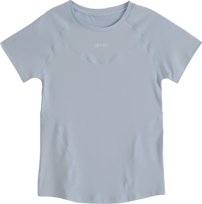 Aim'n Women's Soft Basic Short Sleeve Aura