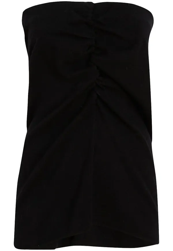 Akep rynkad tubtopp - Svart
