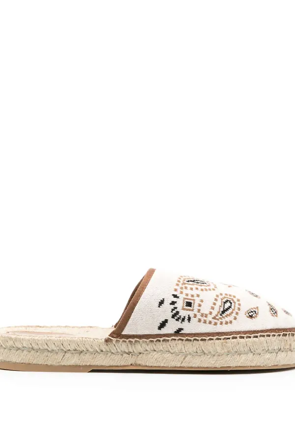 Alanui espadrillos i jacquard - Neutral