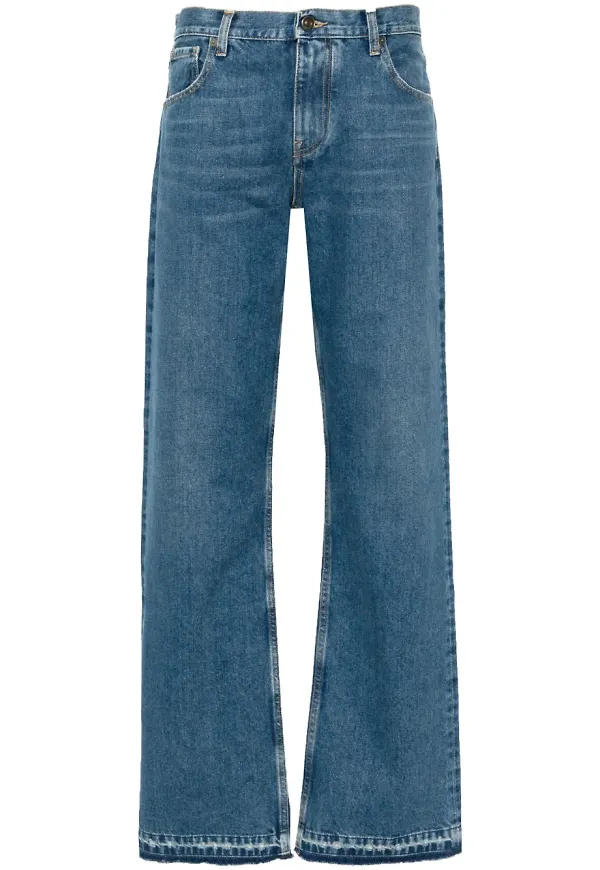 Alanui straight-jeans - Blå