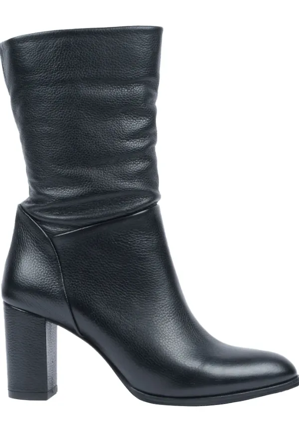 Albano Heeled Boots Svart, Dam