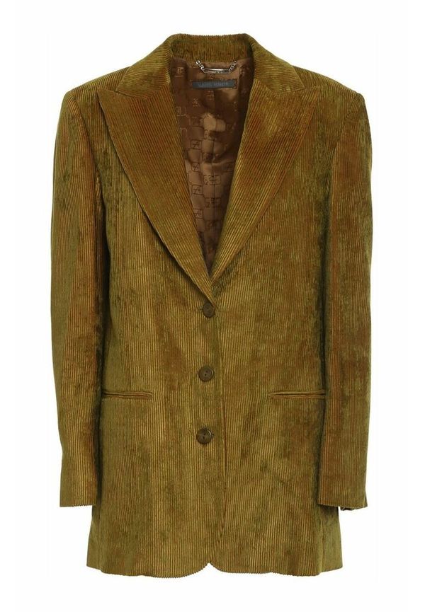Alberta Ferretti - Blazer - Grön - Dam - Storlek: Xs,2Xs