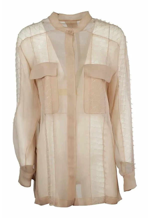 Alberta Ferretti 0213115A0180 Blouse Rosa, Dam