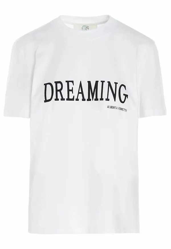 Alberta Ferretti T-shirt Vit, Dam