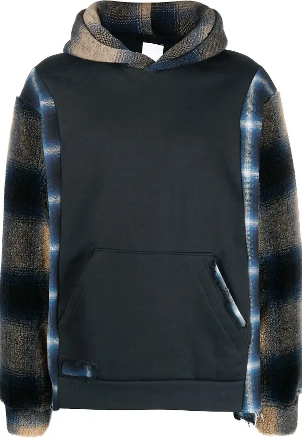 Alchemist hoodie med panel - Blå