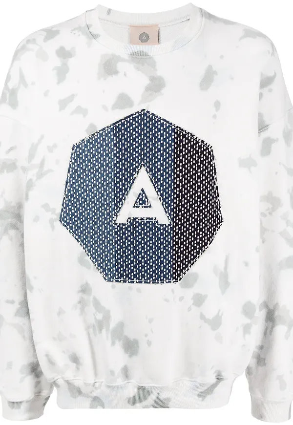 Alchemist tröja med logotyp - Vit