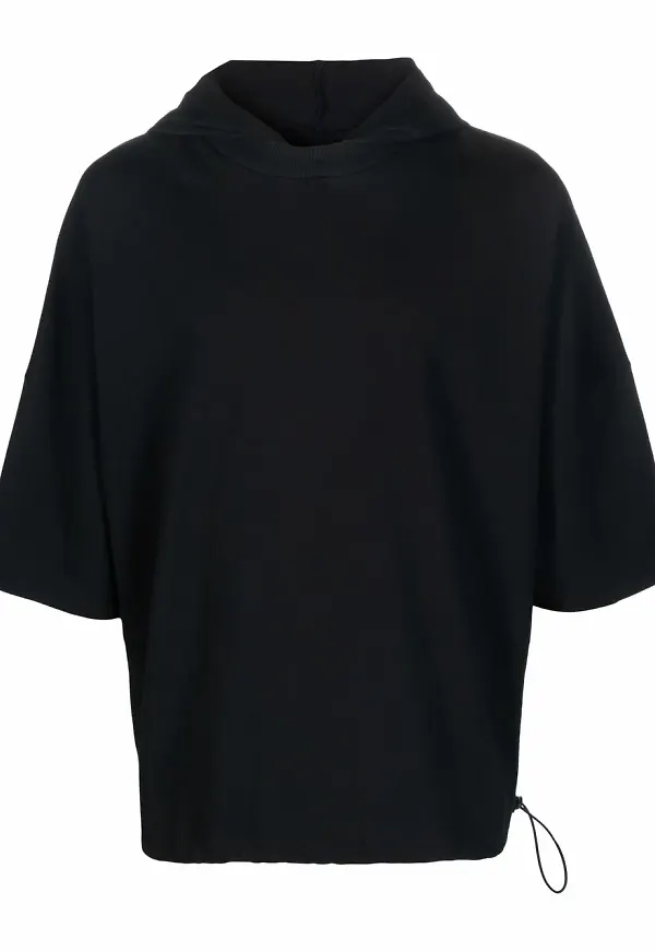Alchemy kortärmad hoodie - Svart