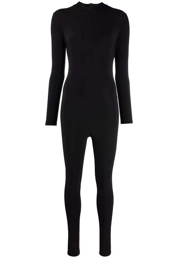 Alchemy x Lia Aram långärmad figursydd jumpsuit - Svart