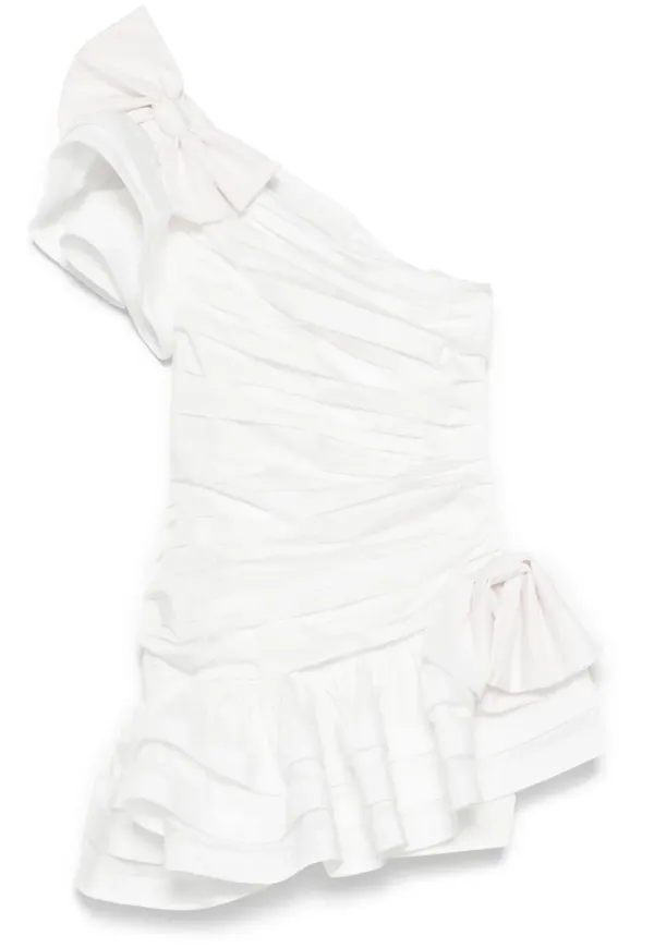 Alessandra Rich miniklänning - Vit – Farfetch