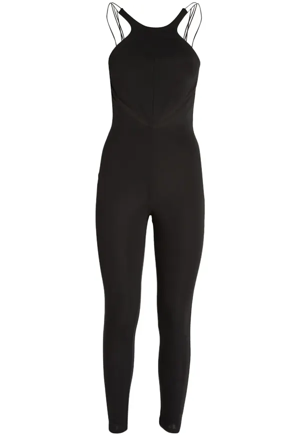 ALESSANDRO VIGILANTE jumpsuit med raka ben - Svart
