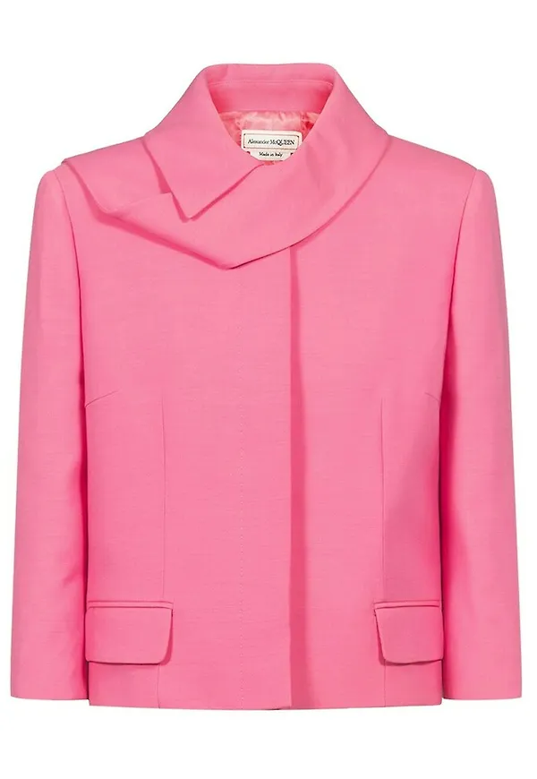 Alexander McQueen - Blazer - Rosa - Dam - Storlek: XS