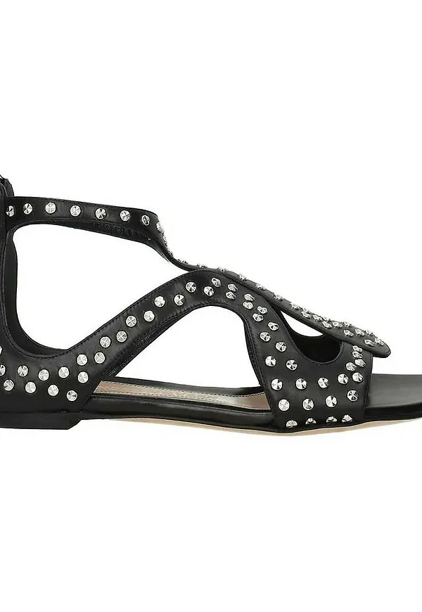 Alexander McQueen - Sandaler - Svart - Dam - Storlek: 36 EU