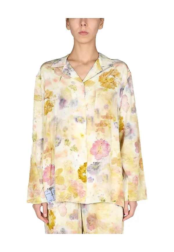 Alexander McQueen - Skjortor - Beige - Dam - Storlek: M