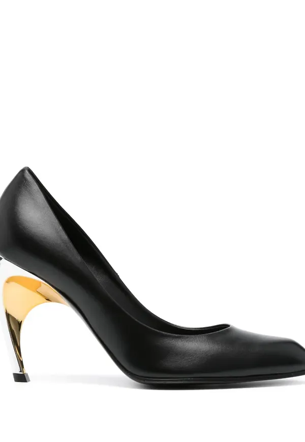 Alexander McQueen Armadillo pumps 95 mm - Svart