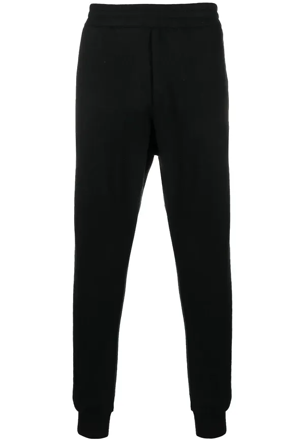 Alexander McQueen avsmalnande joggingbyxor - Svart