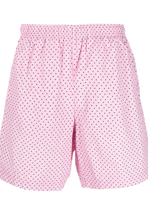 Alexander McQueen badbyxor med dödskalletryck - Rosa