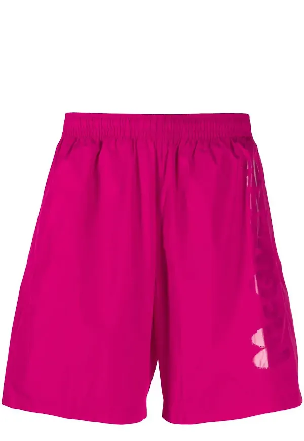 Alexander McQueen badbyxor med logotyp - Rosa