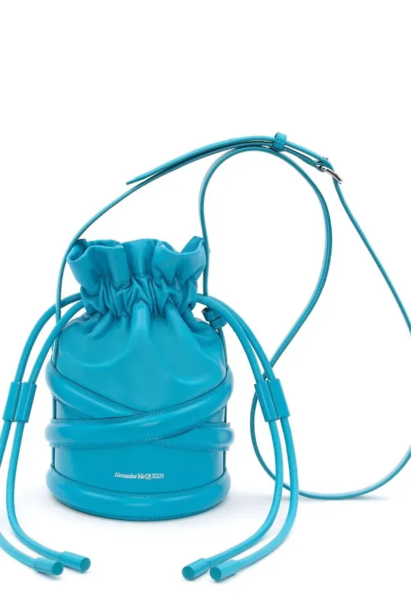 Alexander McQueen bucketbag - Blå