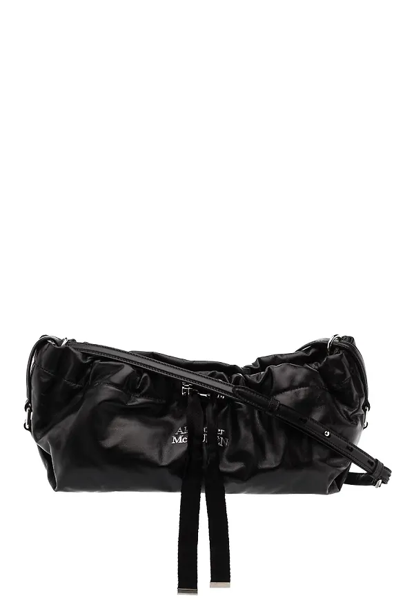 Alexander McQueen Bundle liten axelväska - Svart