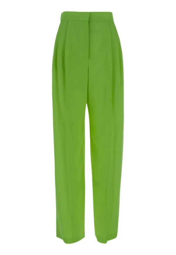 Alexander McQueen Byxor kvinnokläder Grön, Dam