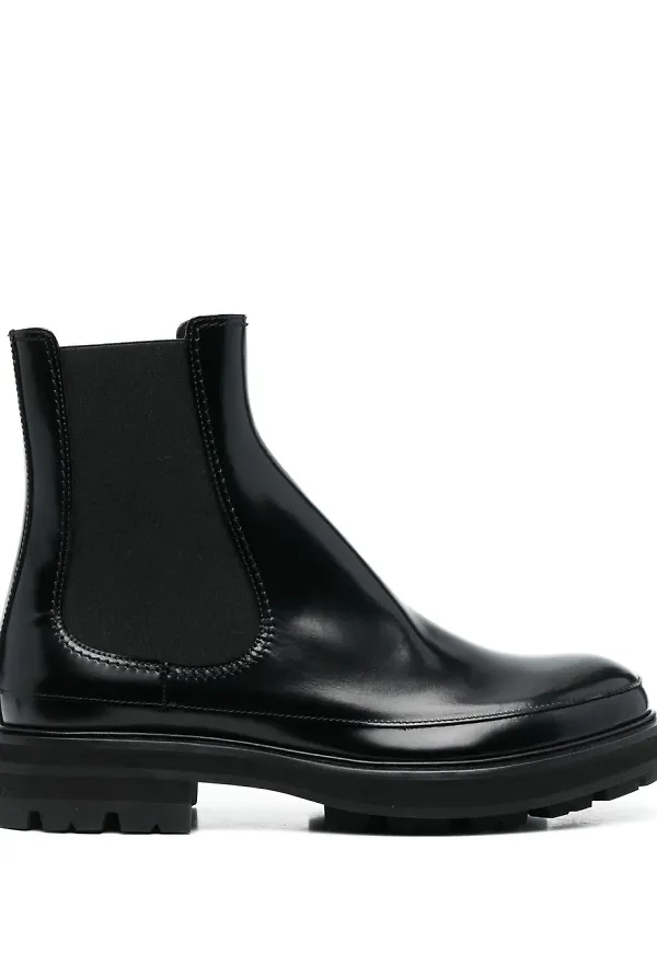 Alexander McQueen Chelsea-boots - Svart