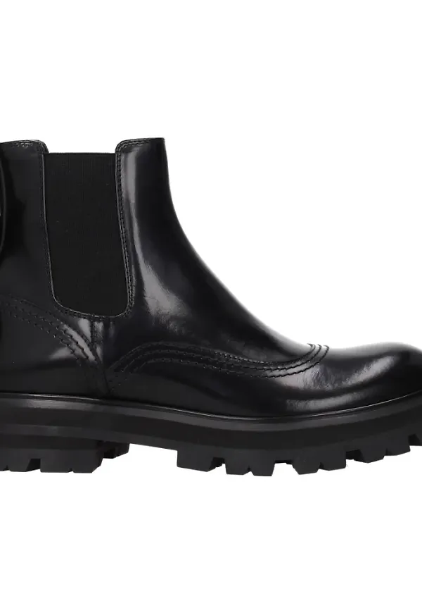 Alexander McQueen Chelsea Boots Svart, Dam