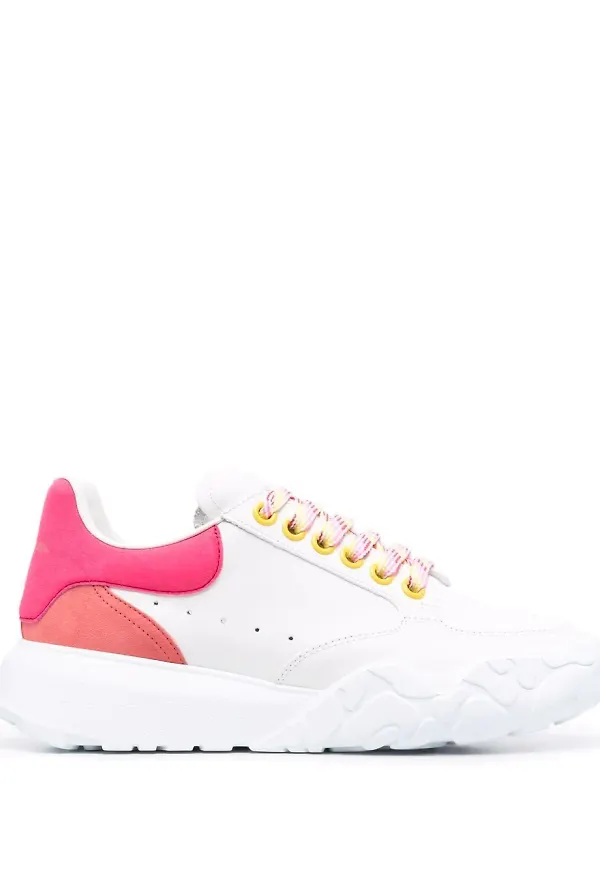 Alexander McQueen Court sneakers - Vit
