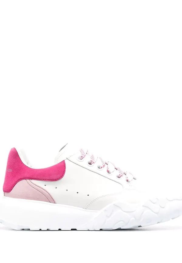 Alexander McQueen Court sneakers - Vit