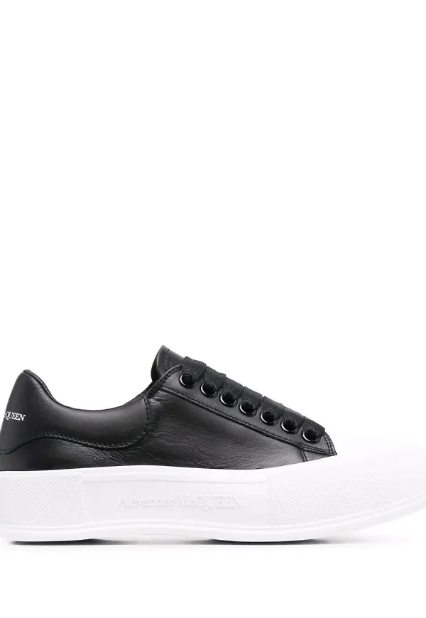 Alexander McQueen Deck låga sneakers - Svart