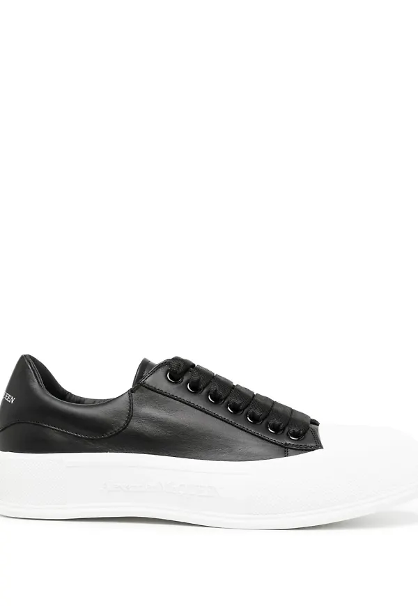 Alexander McQueen Deck låga sneakers - Svart