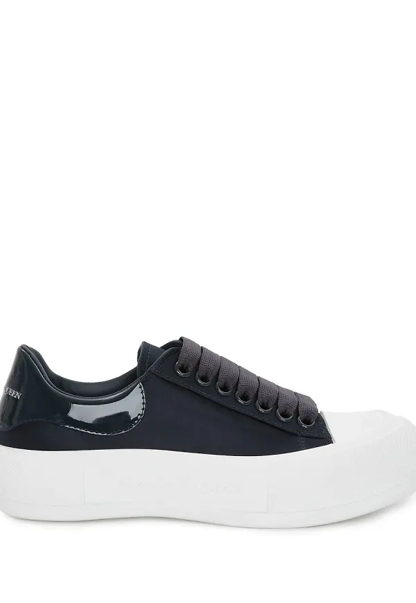 Alexander McQueen Deck platåsula - Grå