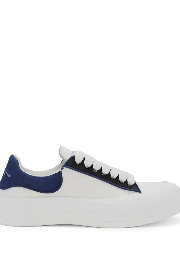 Alexander McQueen Deck Plimsoll sneakers - Vit