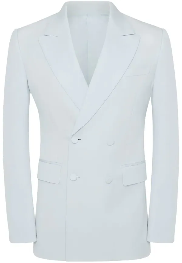 Alexander McQueen dubbelknäppt blazer - Blå