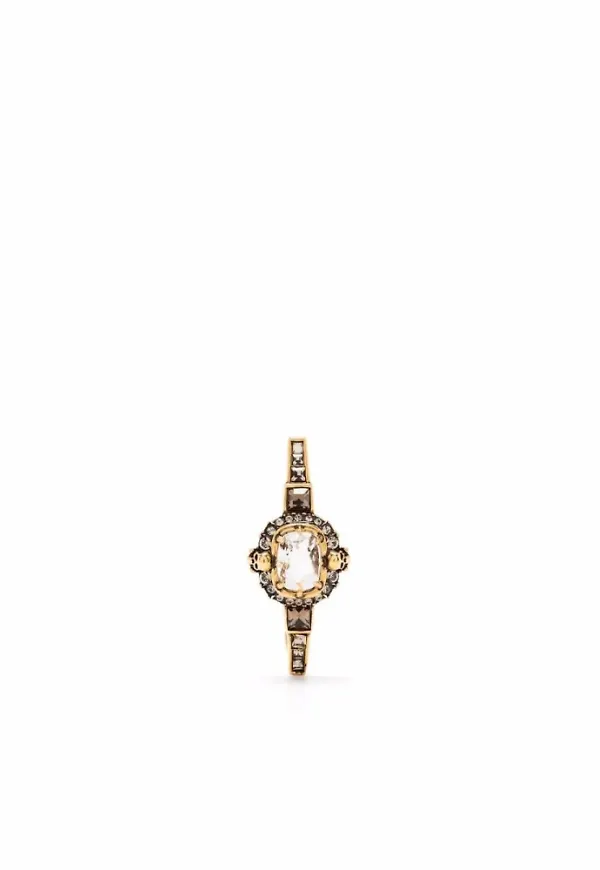 Alexander McQueen Earrings Vit, Dam