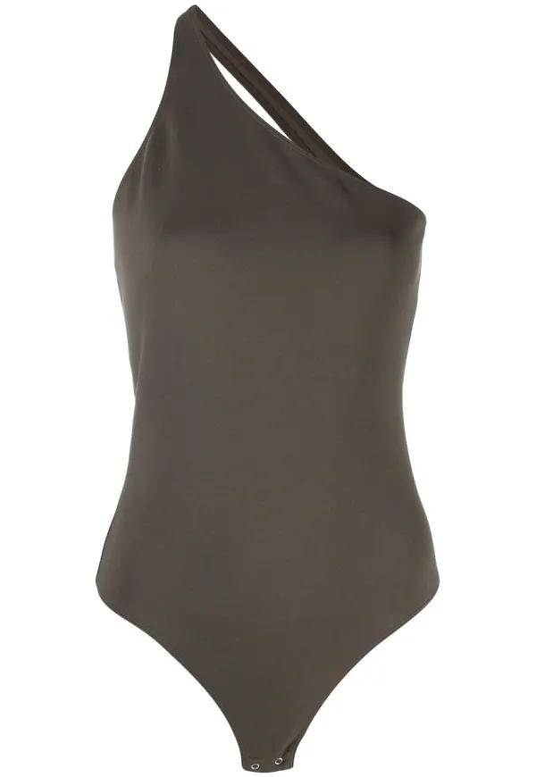 Alexander McQueen enaxlad body - Grön