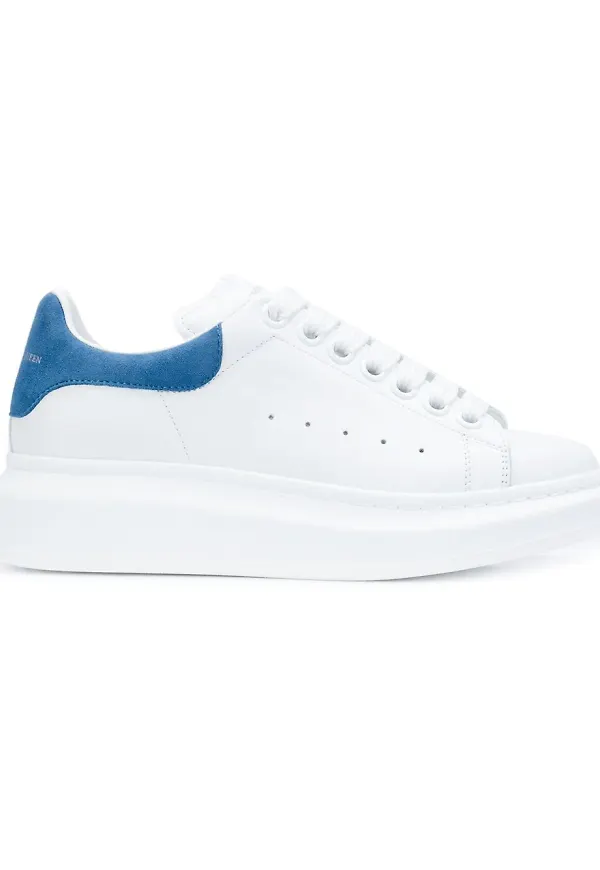 Alexander McQueen extended sole sneakers - Vit