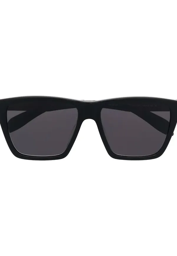 Alexander McQueen Eyewear fyrkantiga solglasögon - Svart