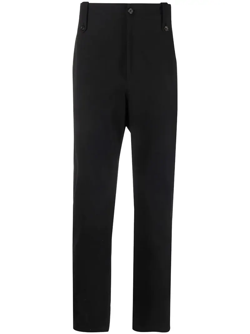Alexander McQueen finbyxor med dragkedja - Svart
