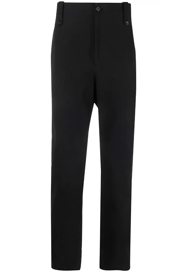 Alexander McQueen finbyxor med dragkedja - Svart