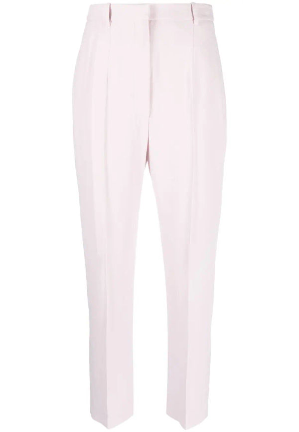 Alexander McQueen finbyxor med hög midja - Lila