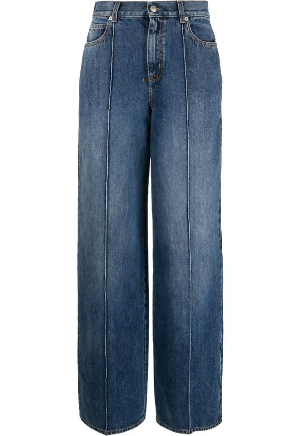 Alexander McQueen flare-jeans - Blå