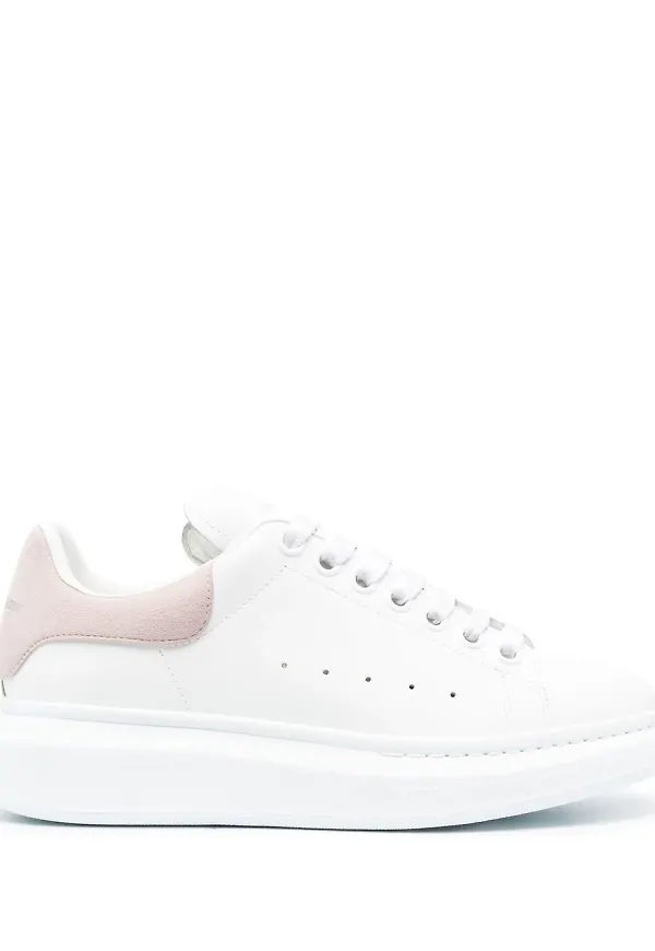 Alexander McQueen grova sneakers - Vit
