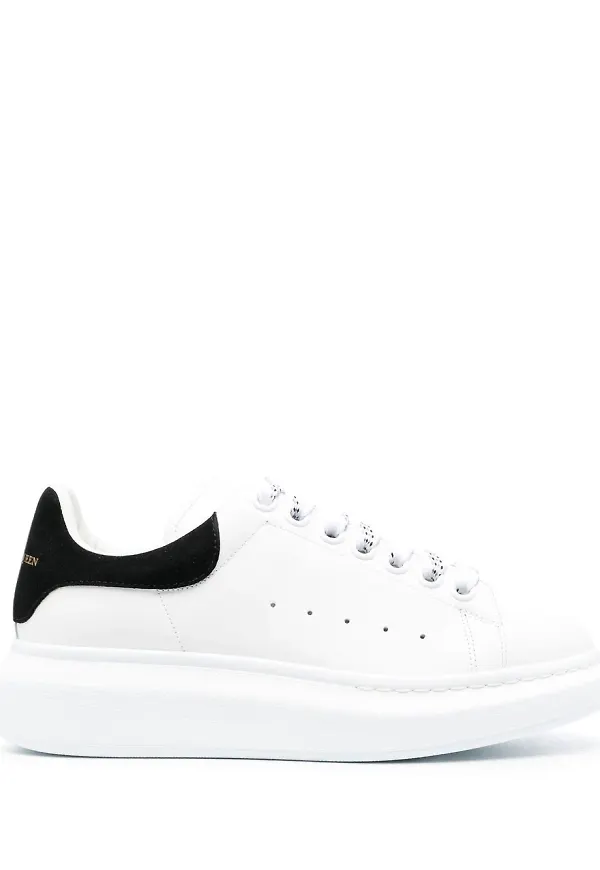 Alexander McQueen grova sneakers - Vit