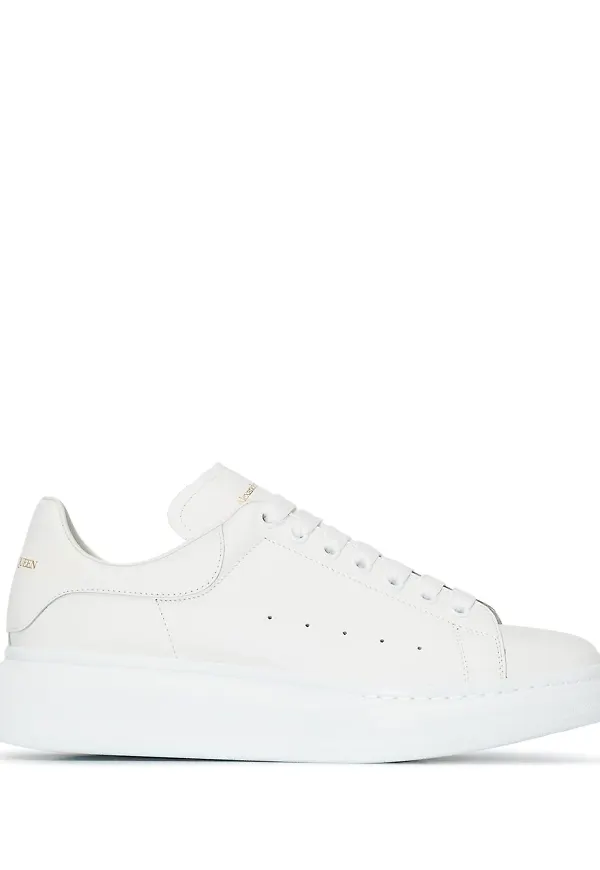 Alexander McQueen grova sneakers - Vit