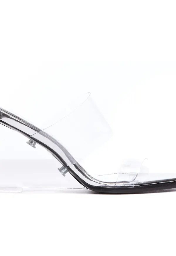 Alexander McQueen Heeled Mules Grå, Dam