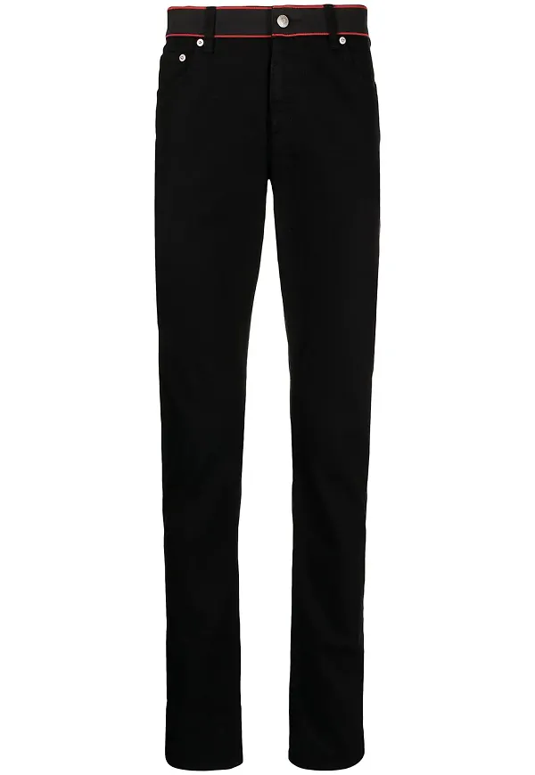 Alexander McQueen jeans - Svart