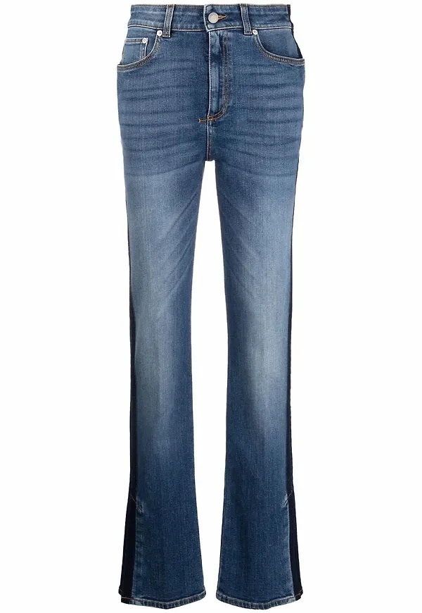 Alexander McQueen jeans med randdetalj - Blå