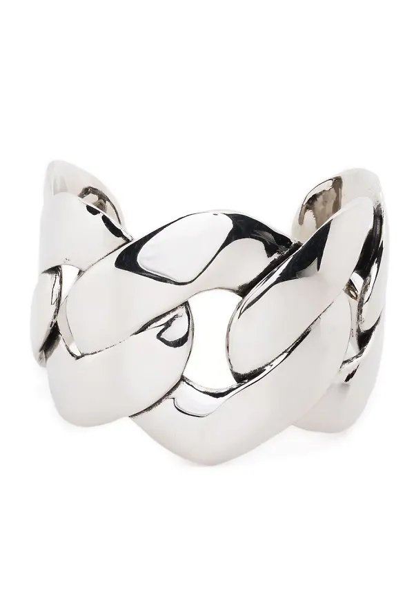 Alexander McQueen kedjearmband - Silverfärgad